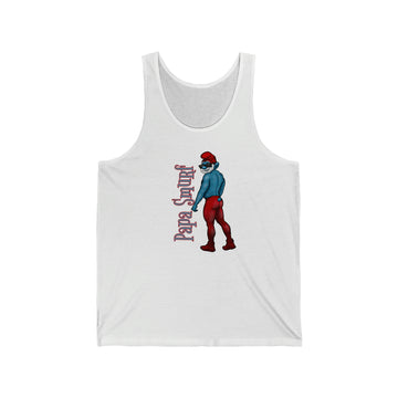 Papa Smurf / Unisex Jersey Tank